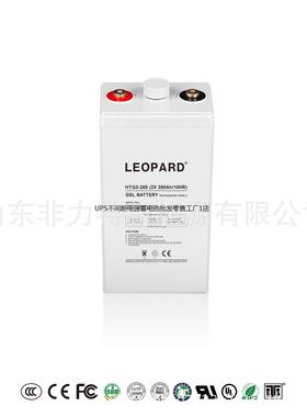 美国leopard蓄电池HT2-200 美洲豹（2V200Ah机房储备延时UPS电源