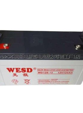 WESD蓄电池WD65-12 12V65AH后备储能 节能环保