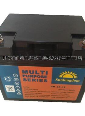 阳光金顿蓄电池SK33-12 12V33AH/20HR绿色环保 节能供电