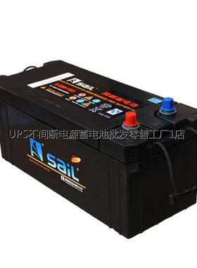 风帆原装免维护蓄电池6-QW-165 12V165AH发电机船舶机械货运