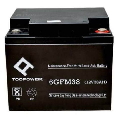 TOOPOWER蓄电池6FM24 12V24AH不间断UPS电源专用电池