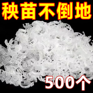 绿植果树植物固定夹卡扣藤蔓固定器秧苗爬藤支撑杆果蔬秧苗吊秧夹