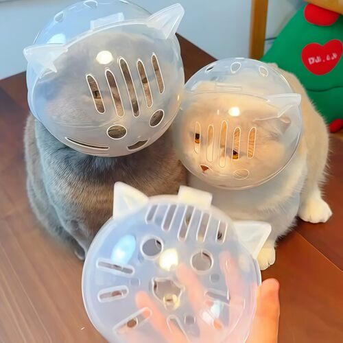 猫咪头套防舔咬打架球形套猫项圈防抓圈宠物太空头罩伊丽莎白圈