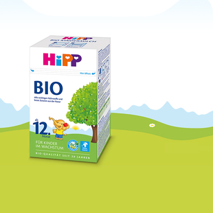 6岁 HiPP喜宝德国经典 有机幼儿儿童成长牛奶粉全乳糖12 段
