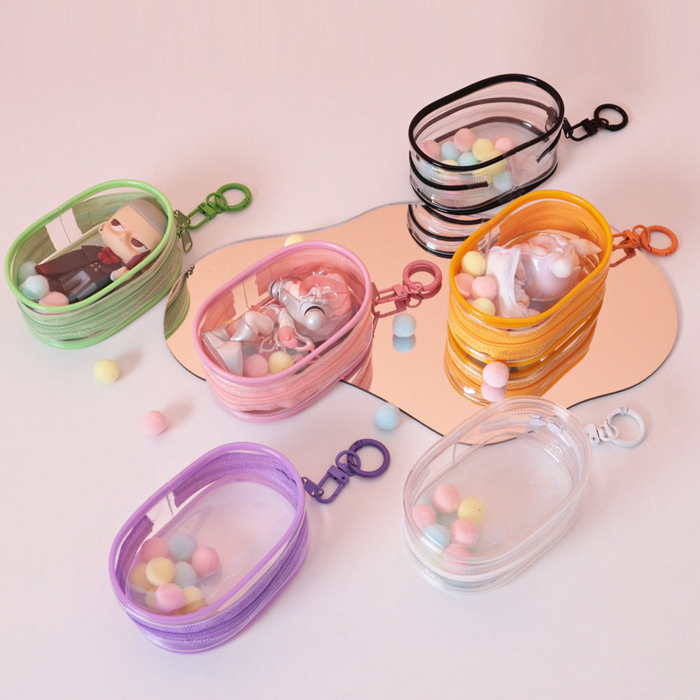 10cm盲盒收纳包透明防尘pvc晒娃包挂件袋迷你可爱ins风展示遛娃包,收纳整理,吸尘器收纳架/盒/袋,淘宝优惠券,粉丝福利购,淘宝优惠卷