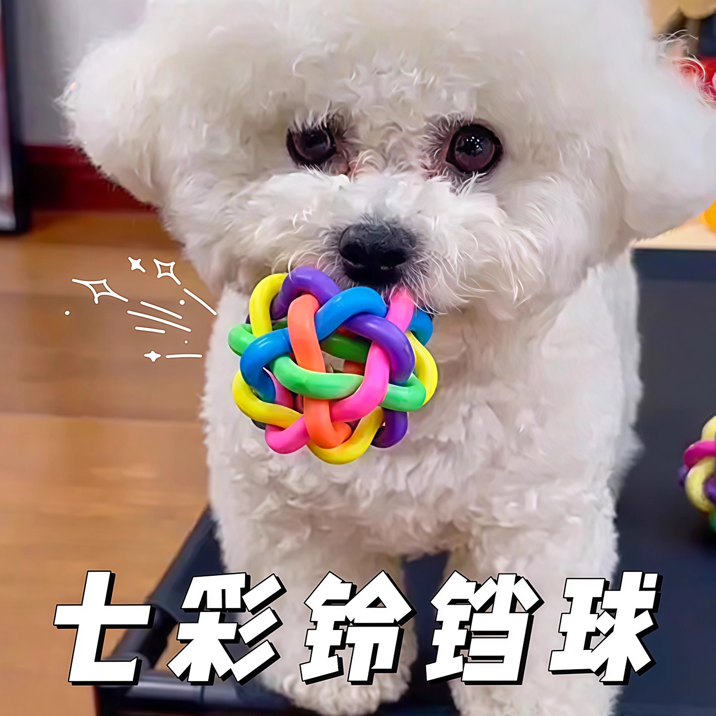 狗狗猫咪铃铛狗球球玩具宠物泰迪幼犬小狗小球磨牙耐咬逗猫玩具球