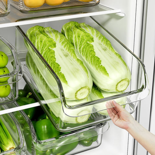 冰箱收纳盒收纳整理神器抽屉盒子储物盒整理盒鸡蛋食品保鲜盒厨房