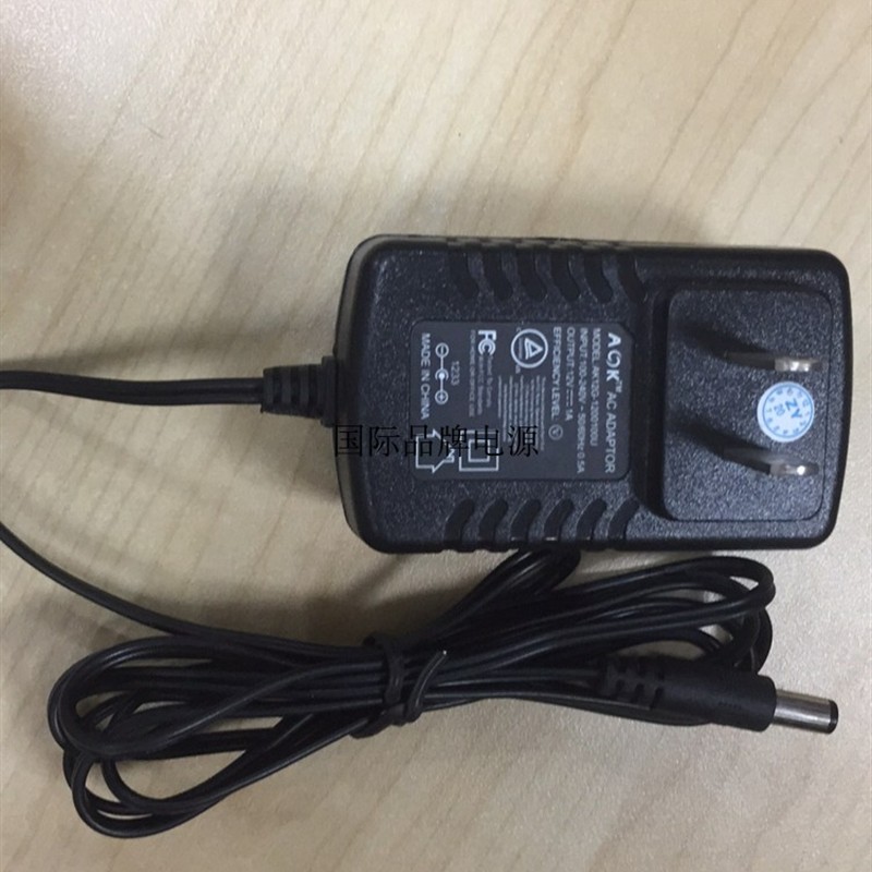 AK12G-1200100U 12V1A 电源适配器 充电器 路由器电源供应器