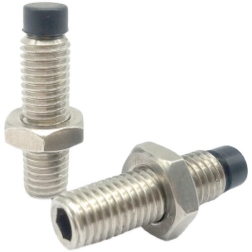 TDA61 USUS4/5/6聚氨酯肩型直杆型内六角 胶头不锈钢紧定螺丝