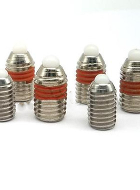 ZAP69短型弹簧柱塞超重载型SPRF-N SPRF3/4/5/-M16尼龙销弹顶销