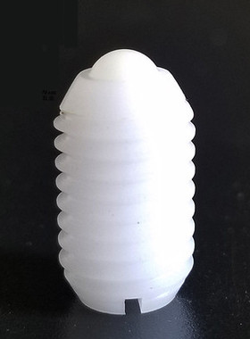 ZAN24 BNZN4/5/6/8/10/12 白色尼龙重载型球头柱塞全塑料波珠螺