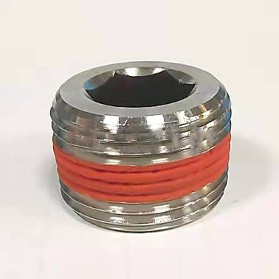 TAN03 MSWTSK 不锈钢带密封涂层型锥型沉头螺塞 堵头 喉塞螺丝