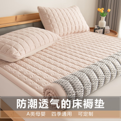 防潮床垫租房专用透气防霉薄款床褥垫家用铺床褥子180x200可折叠 - 封面