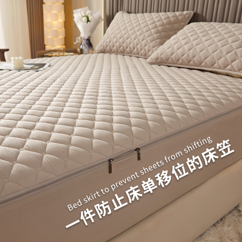 防滑隔脏防尘六面全包床垫保护套
