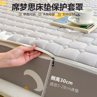 席梦思床垫保护套罩六面全包床笠床罩拉链式 通用 2025新款 隔脏四季