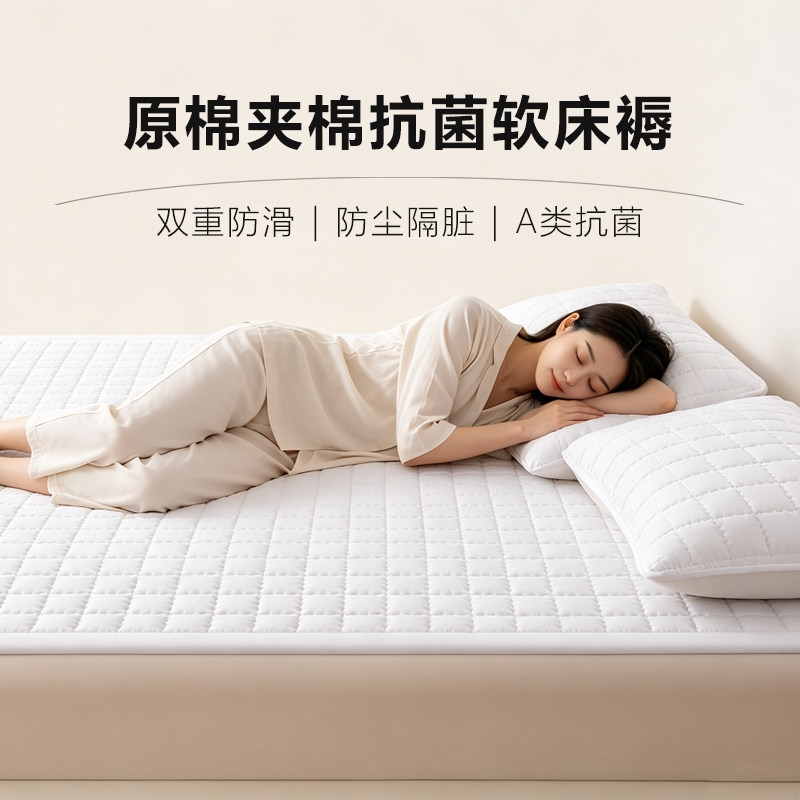 a类抗菌床褥垫家用防潮垫床上用图片