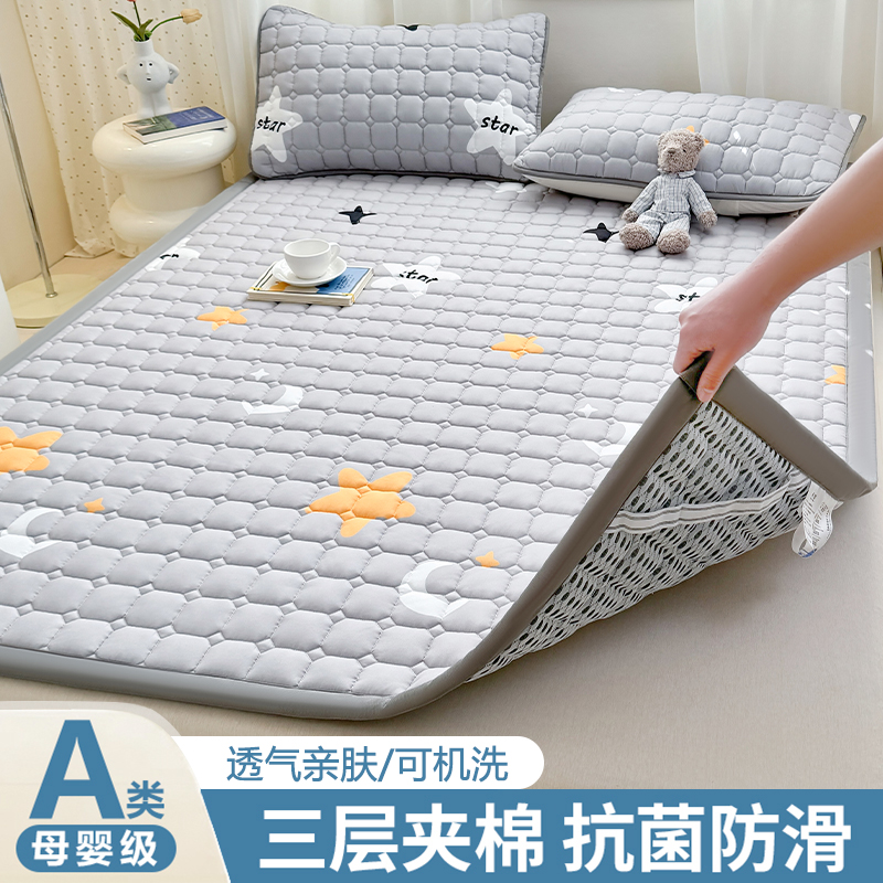 a类抗菌防螨床垫软垫可机洗