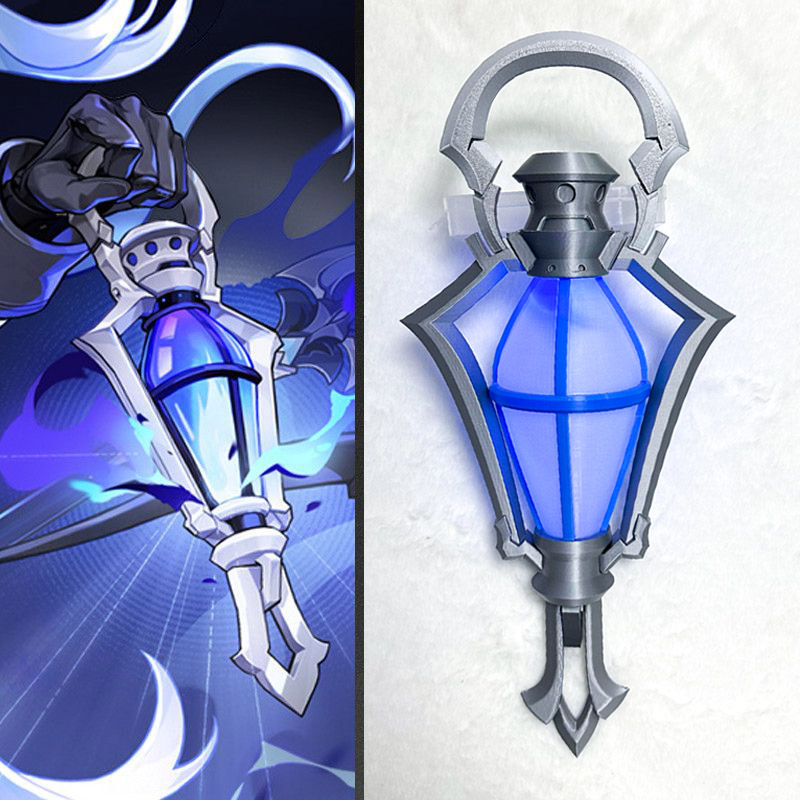 原神菲林斯手提灯cos道具可发光3D打印材质长度40CM