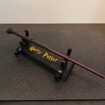 现货魔杖支架哈利波特展示架收纳架模型摆件harry potter魔杖摆放