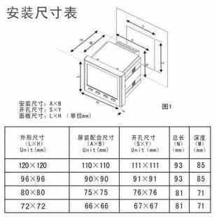 19三相多功能电力仪表测量4新 新款 S4电流频率销电压厂PD厂促9E销