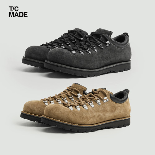 TCMADExVIBRAM翻牛皮防水登山鞋