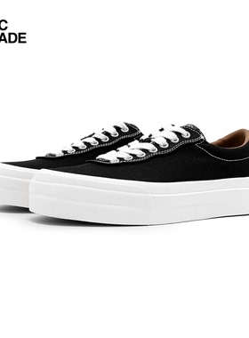 tcmade 001b s/s 硫化高密度帆布鞋 日系厚底 低帮增高板鞋男女款