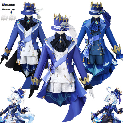 原神水神cos芙卡洛斯枫丹芙宁娜cosplay游戏c服女款套装潮流风