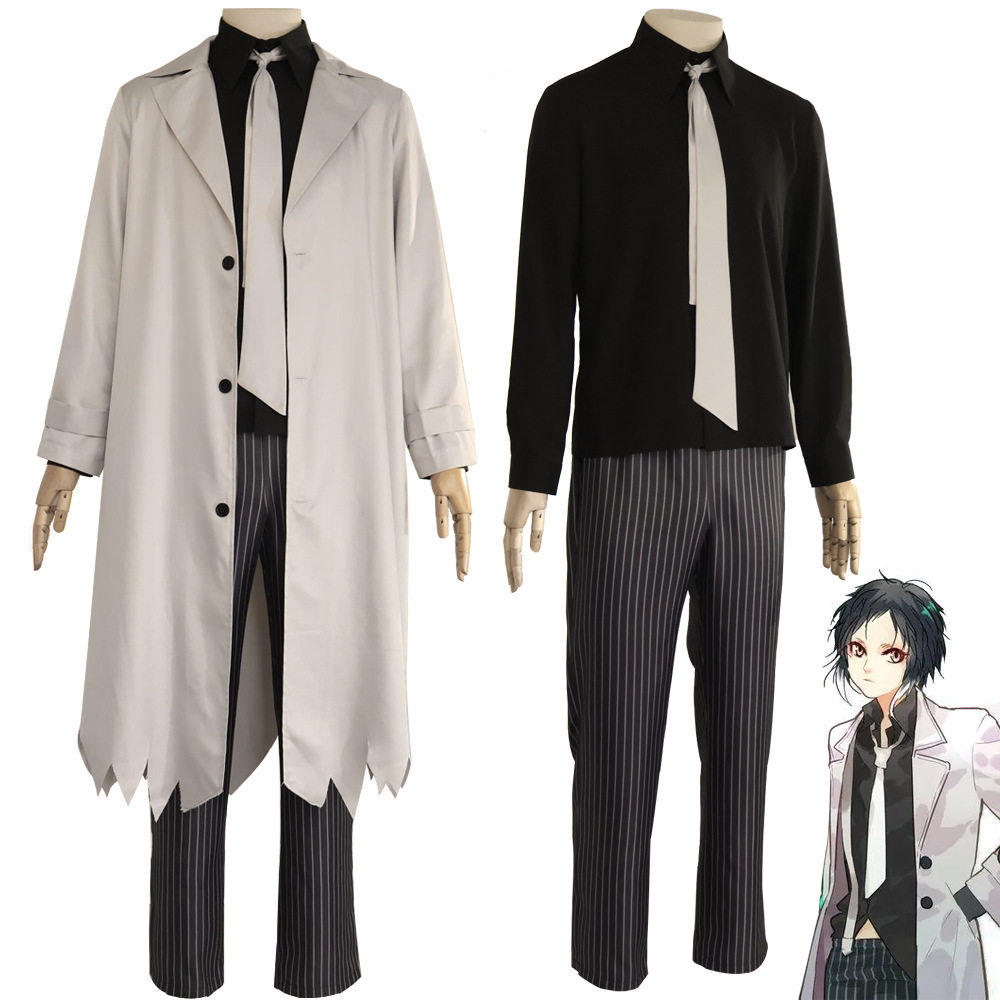 文豪野犬服黑敦白芥服BEAST系列风衣常服芥川角色扮演服