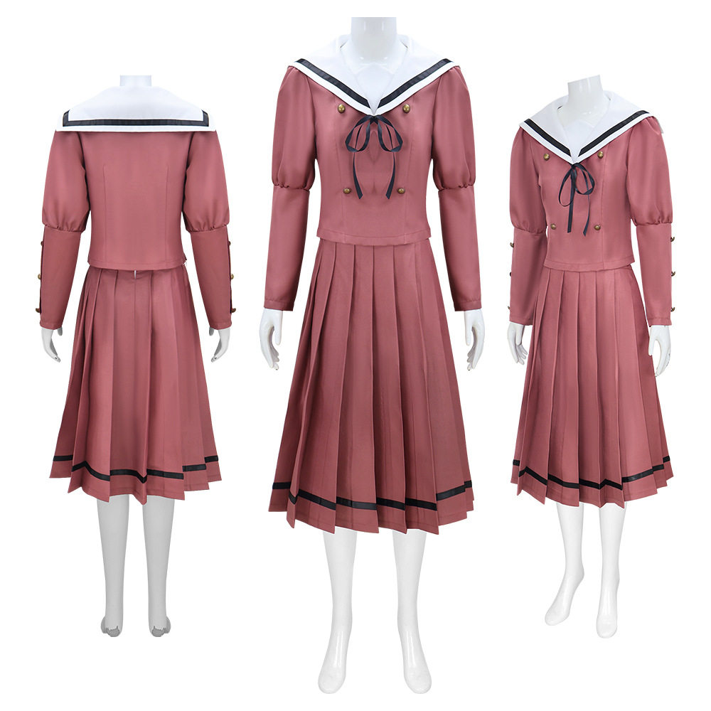 熏香花朵凛然绽放和栗熏子cos服少女学生cosplay角色扮演全套装