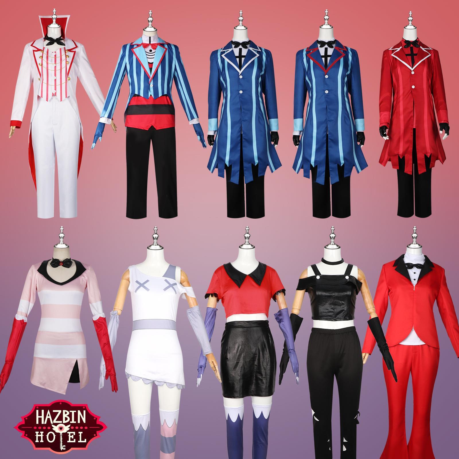 地狱客栈系列cos服阿拉斯托电视机恶魔沃克斯同款装扮舞台动漫服