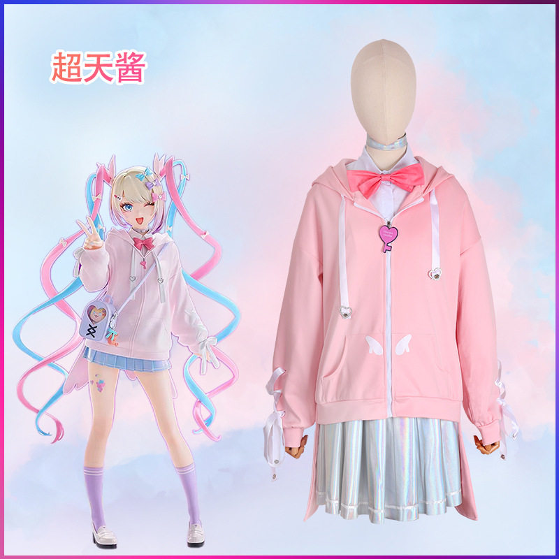 超天酱卫衣play主播女孩重度依赖女装常服衣服全套