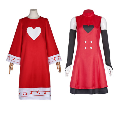 美剧地狱客栈cos服装Hazbin Hotel 裙子夏莉晨星电视机恶魔沃克斯