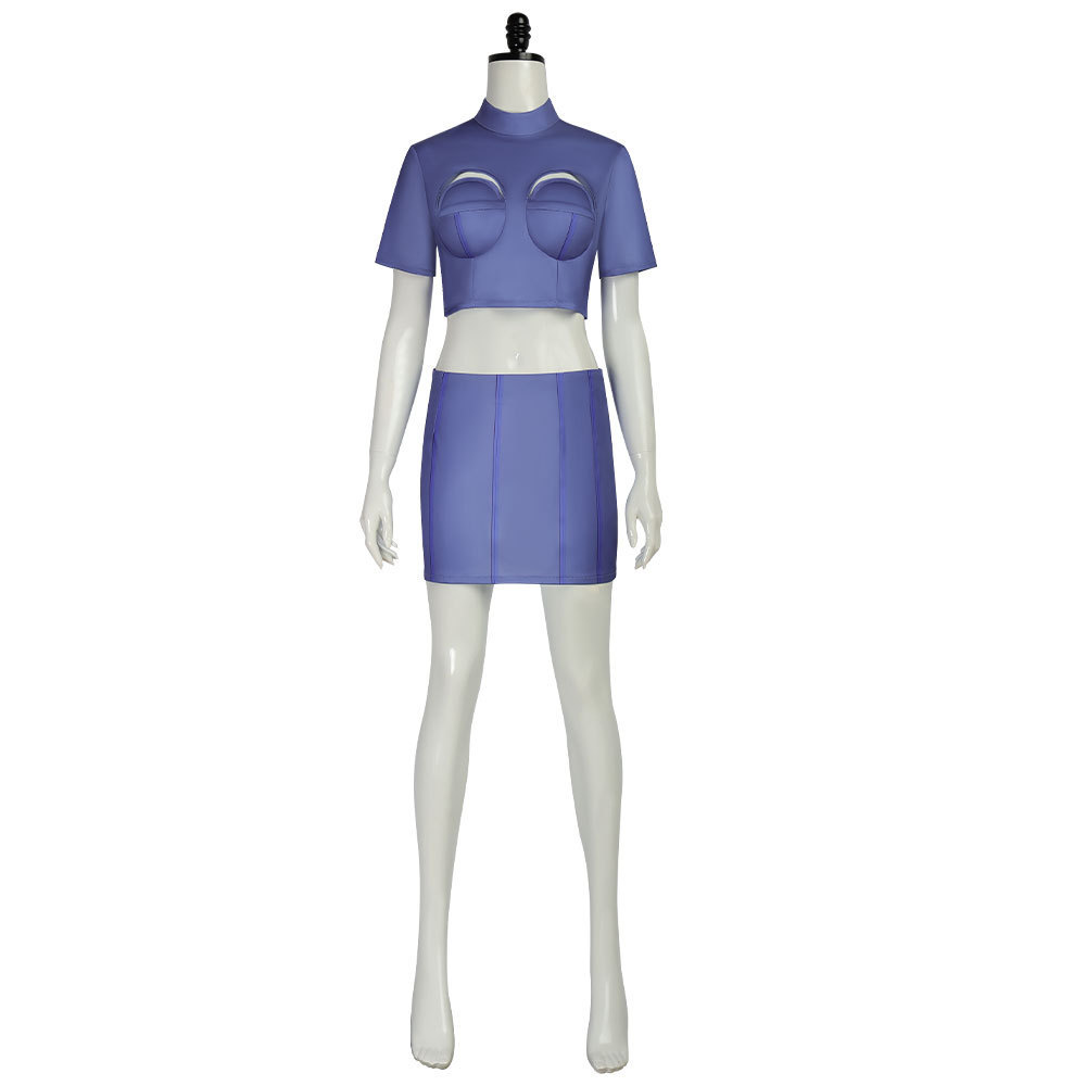 电影第五元素空姐cos服万圣节搞怪搞笑cosplay飞船服务生裙子套装