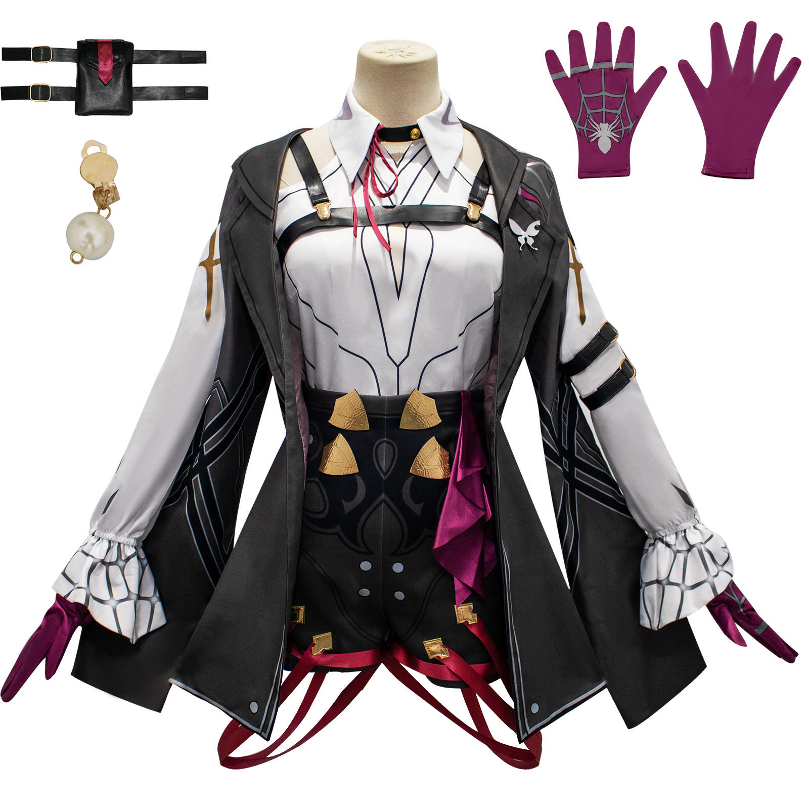 崩坏星穹铁道卡芙卡cosplay服装御姐轨道二次元女装