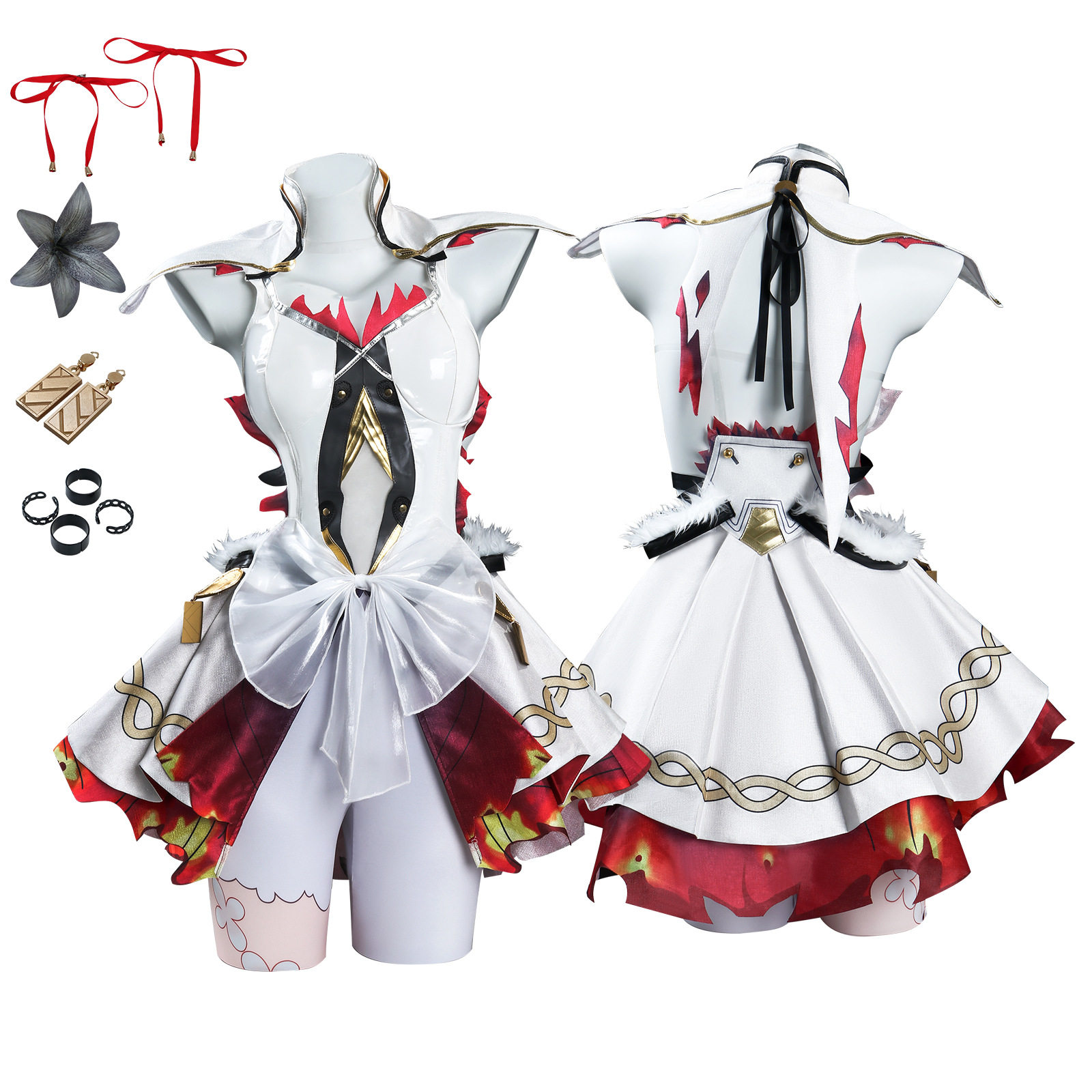鸣潮椿cos服椿套装cosplay服装二次元动漫游戏角色扮演汉服全套
