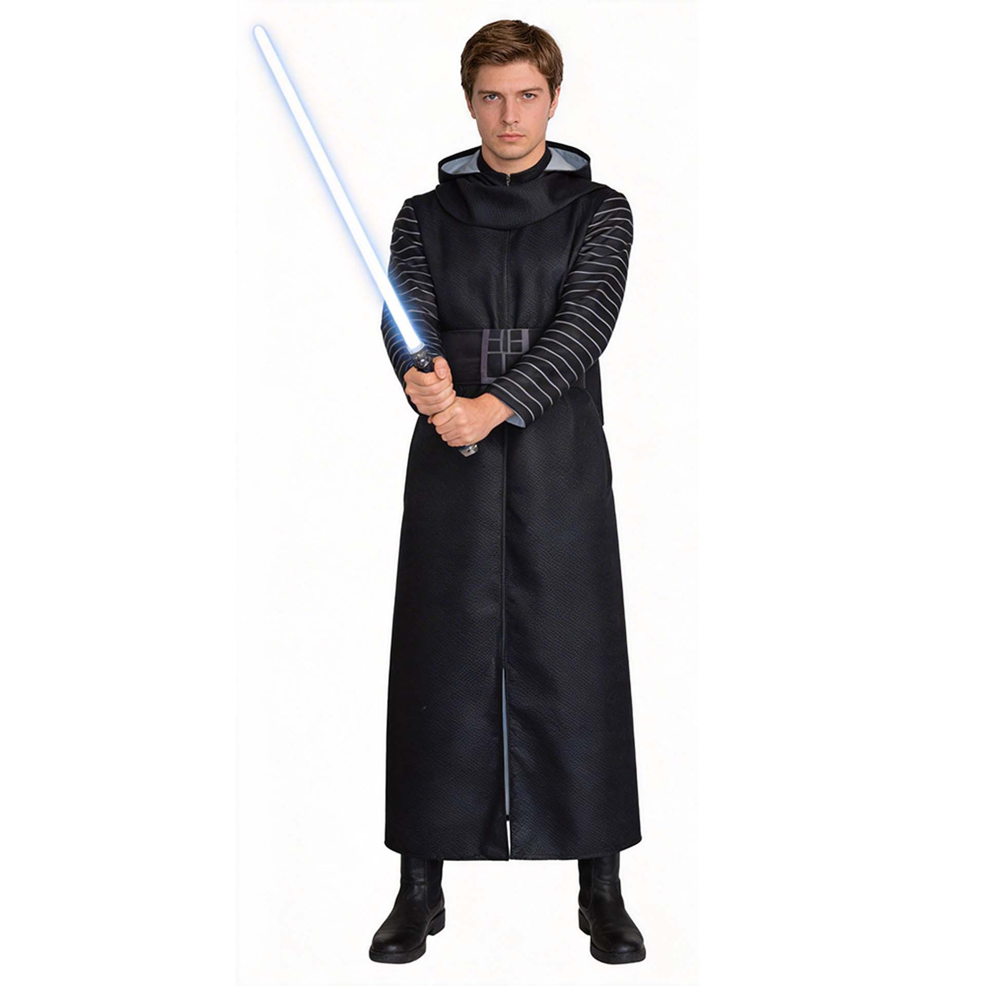 星球大战凯洛伦cos服第一秩序西斯武士黑连帽长袍万圣节表演服