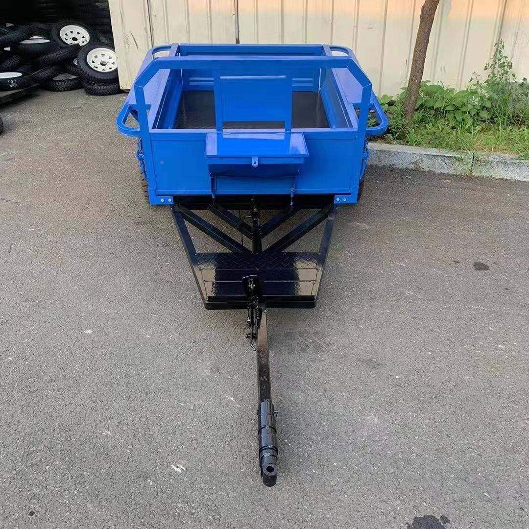 直销手扶拖拉机拖斗小型微耕机四轮拖载拉机车车斗可挂21拖吨吨