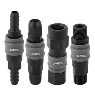 百马A式塑钢自锁气管快速接头公母气动快插SP20PP/SH30PH/SM40PM