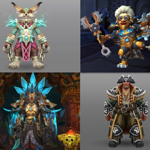 魔兽世界代练同盟种族解锁15元一个狐人玛格汉兽人土灵同盟种族