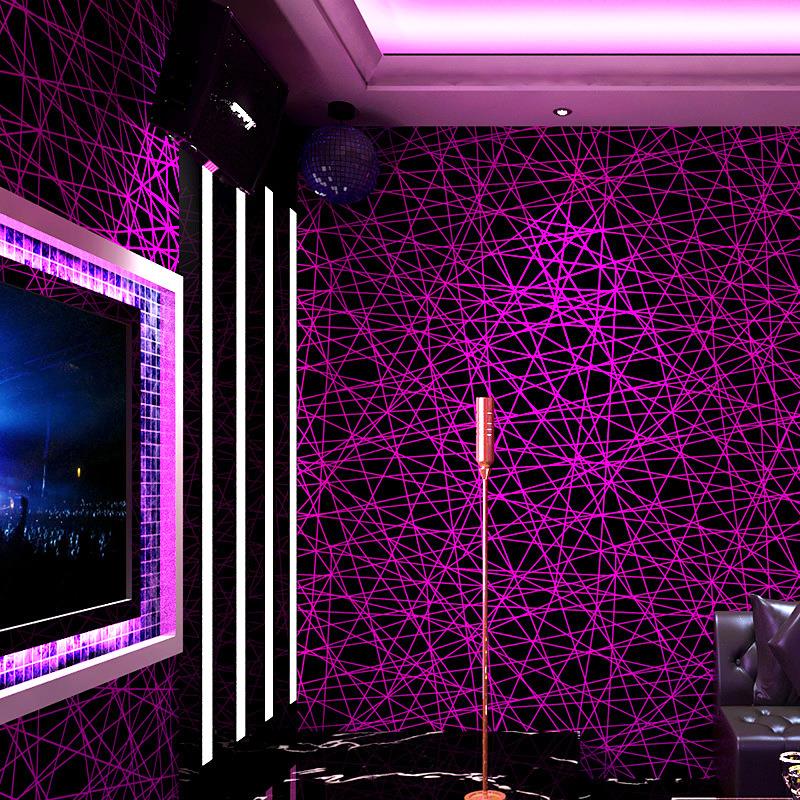 歌厅ktv专用主题包厢墙纸壁纸3d立体走廊闪光装饰背景墙酒吧壁布