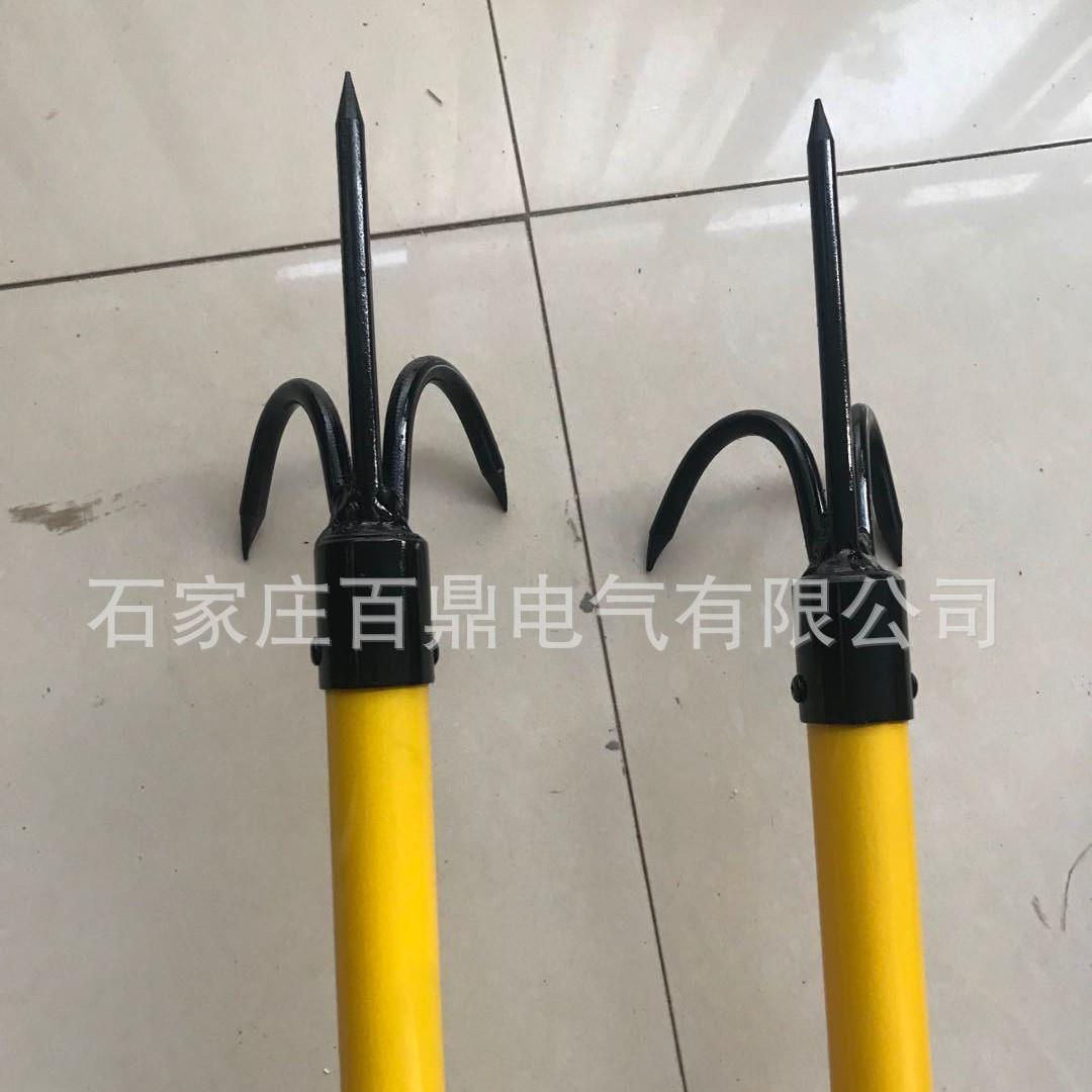 DC-1500V杂物杆异物剥离杆铁路地铁接触线用异物杂物杆4.5米