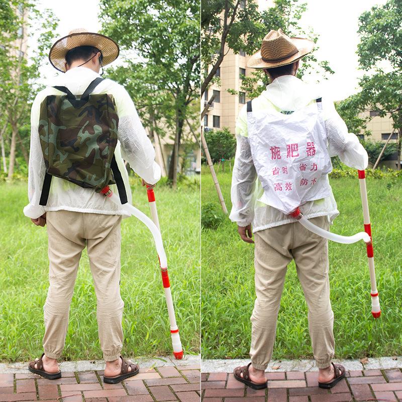 网红款农用手动玉米施肥器溜肥点肥机背负式蔬菜多功能追肥撒肥器