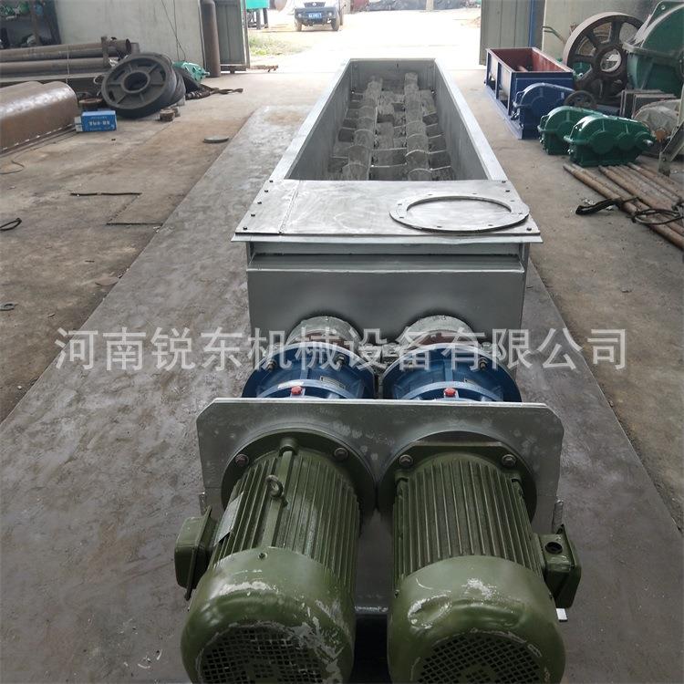 双螺旋搅拌混料机 卧式双轴粉尘加湿搅拌机 全自动干湿物料搅拌机