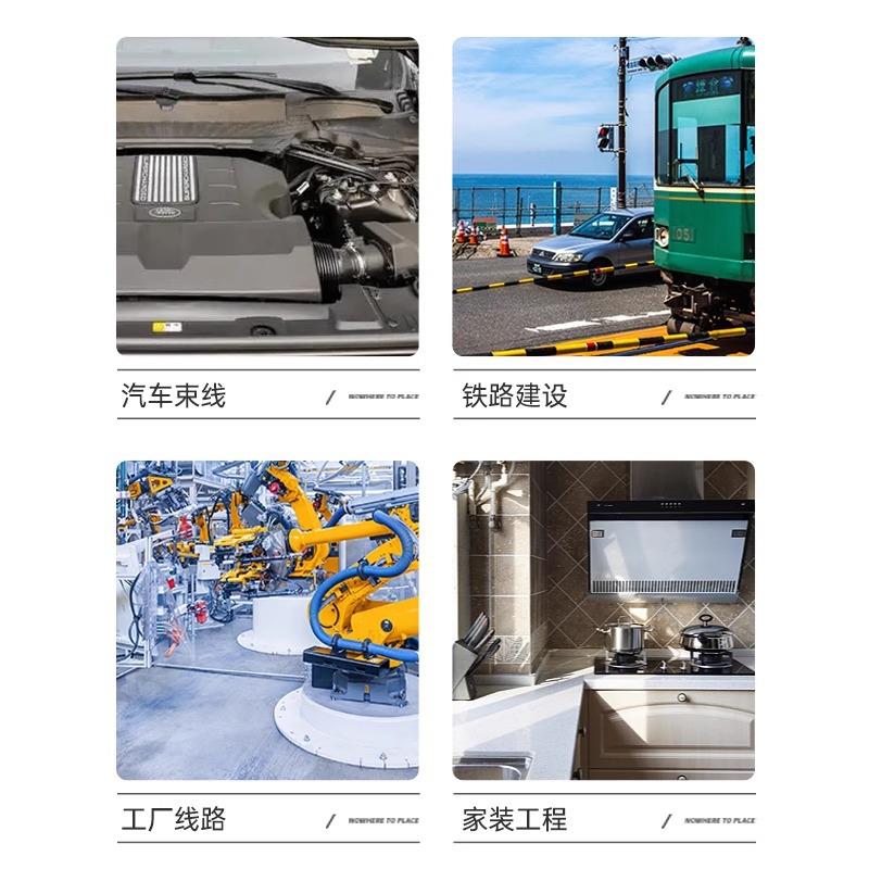 加厚型PE尼龙黑色波纹管电缆电线防水套管耐磨塑料螺纹套穿线软管