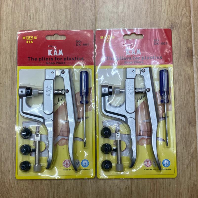 华联KAM DK001打扣钳 手压钳 T3 T5 T-8 四合扣安装工具直销