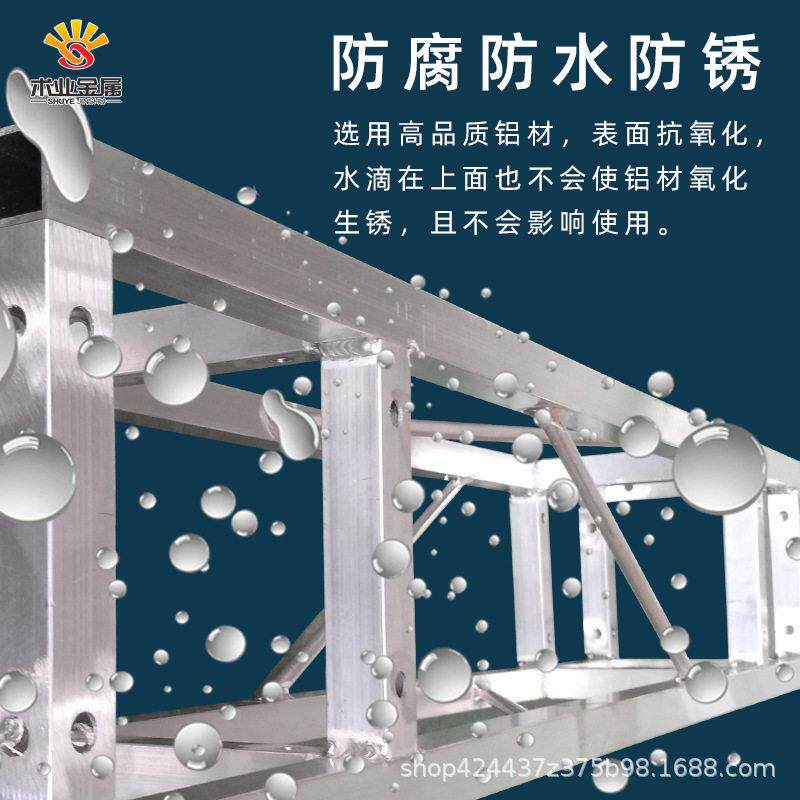 铝合金桁架20方管圆管10小铝架背景架舞台灯光架婚庆广告喷绘展架