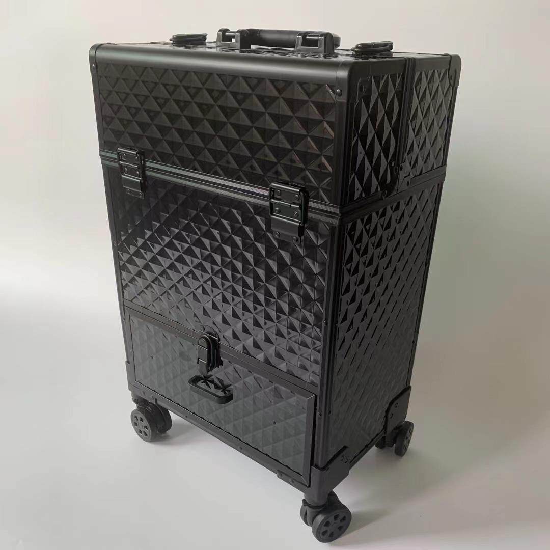 新款多功能纹绣美甲美睫化妆收纳拉杆箱大容量带抽屉多层工具箱,收纳整理,化妆箱/盒,淘宝优惠券,粉丝福利购,淘宝优惠卷