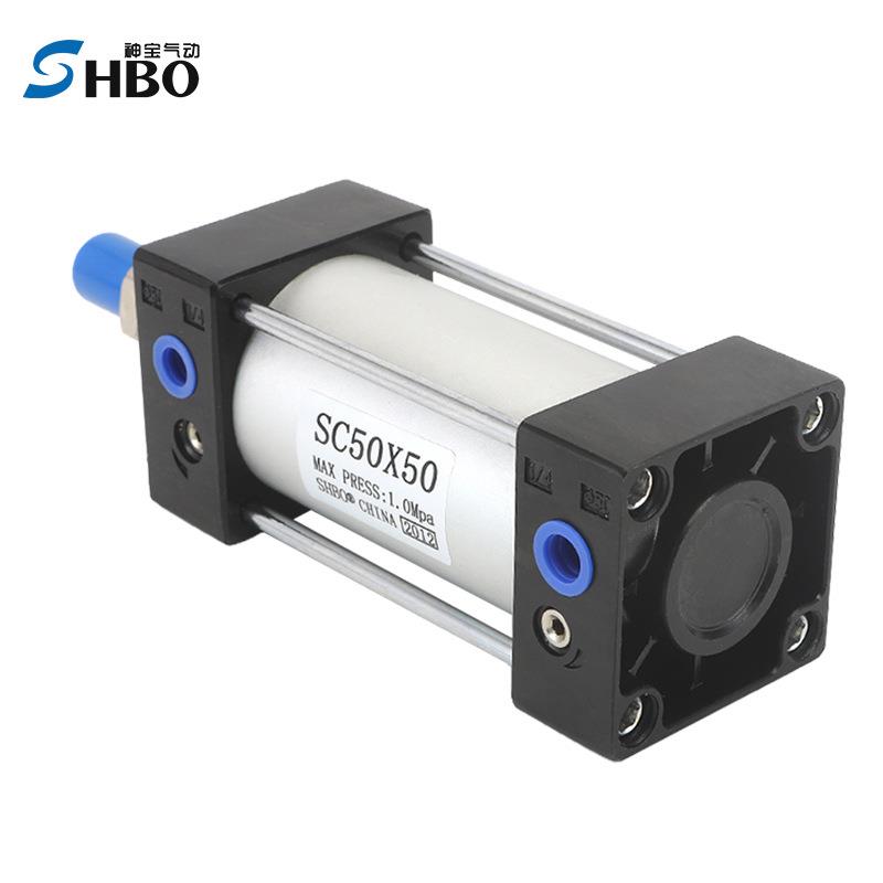 亚德客型标准气缸SC40X25x50x100x125/150/175x200/250/300/400-S