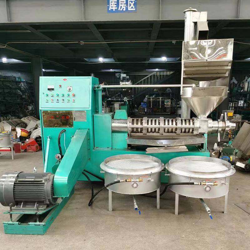 全自动榨油机 冷榨油机全套设备 油炸机商电用动物油脂加工设备