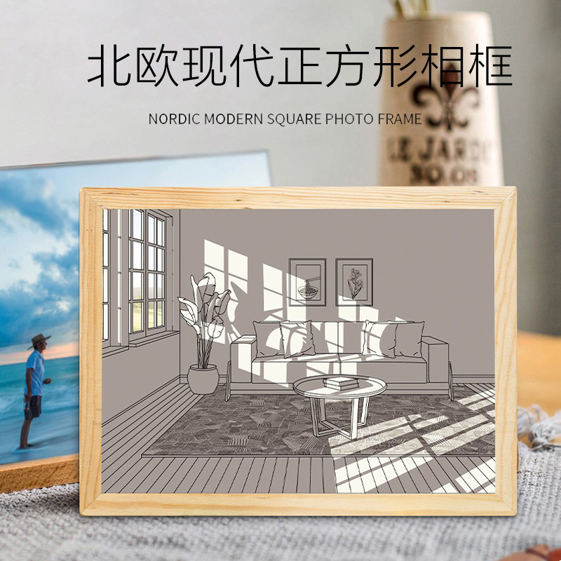 速发床头灯光画素描小夜灯装饰二次元桌面小摆件520礼物图片
